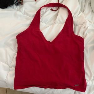 holister halter top shirt